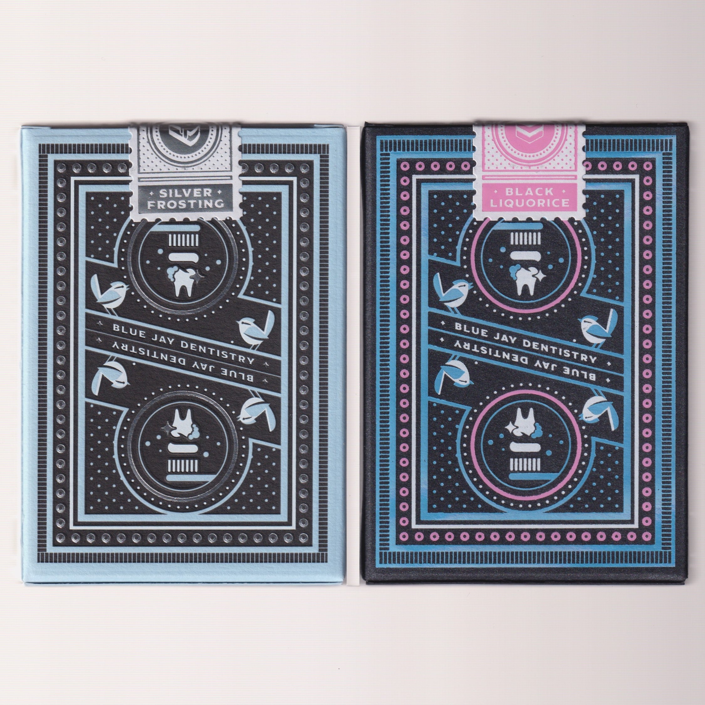 Blue Jay Dentistry Gilded Pair [AUCTION]