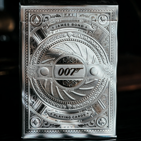 James Bond Silver Edition Playing Cards [PRE-ORDER]