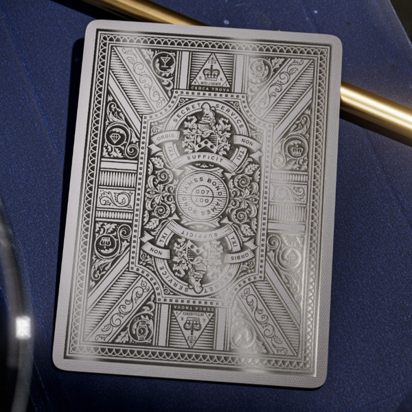 James Bond Silver Edition Playing Cards [PRE-ORDER]