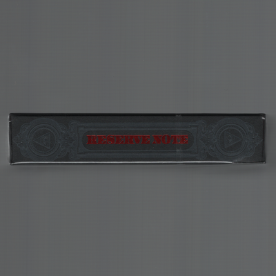Black Reserve Note (Unbranded Overrun/Signed) [AUCTION]