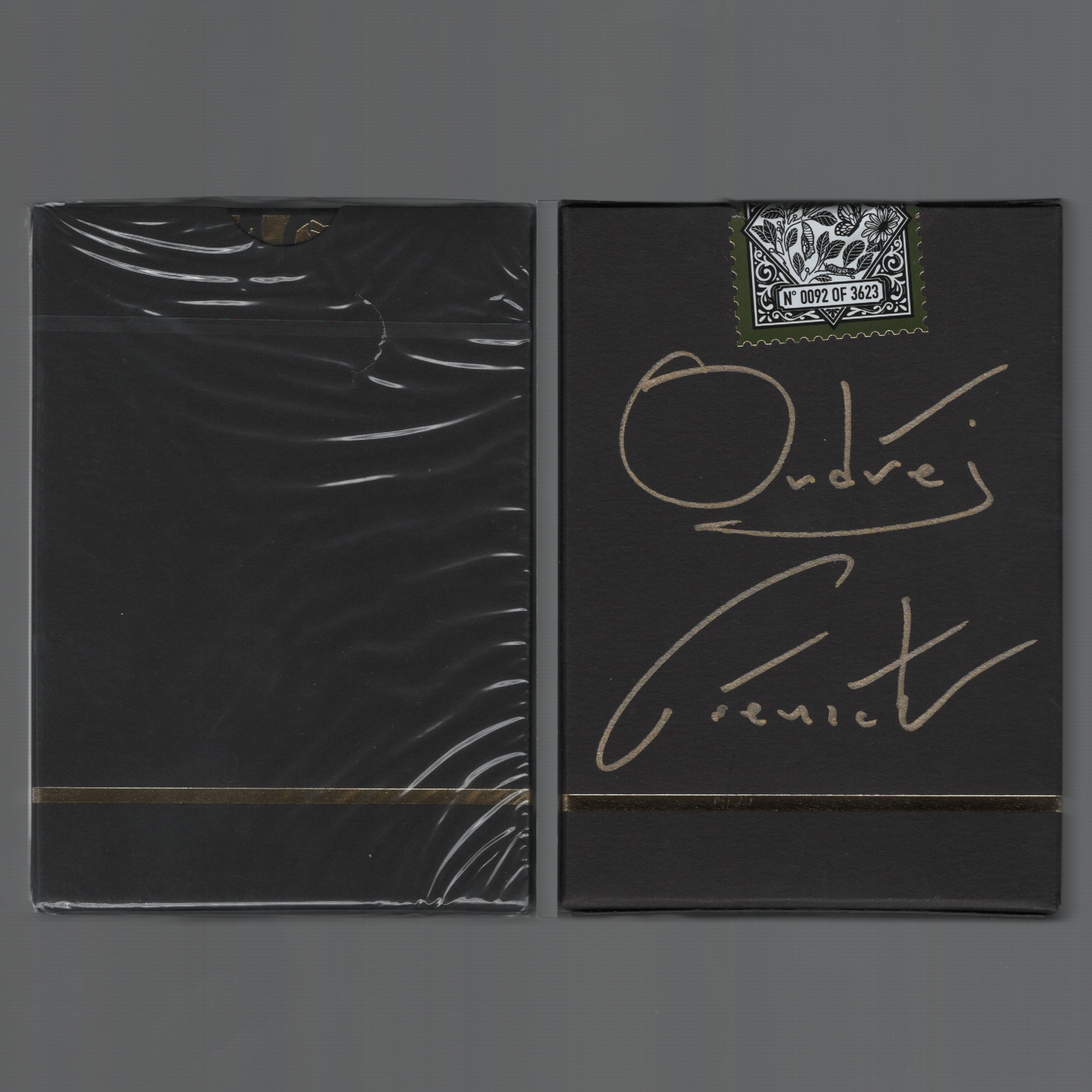 Butterfly Black & Gold Prototype and Signed Deck [AUCTION]