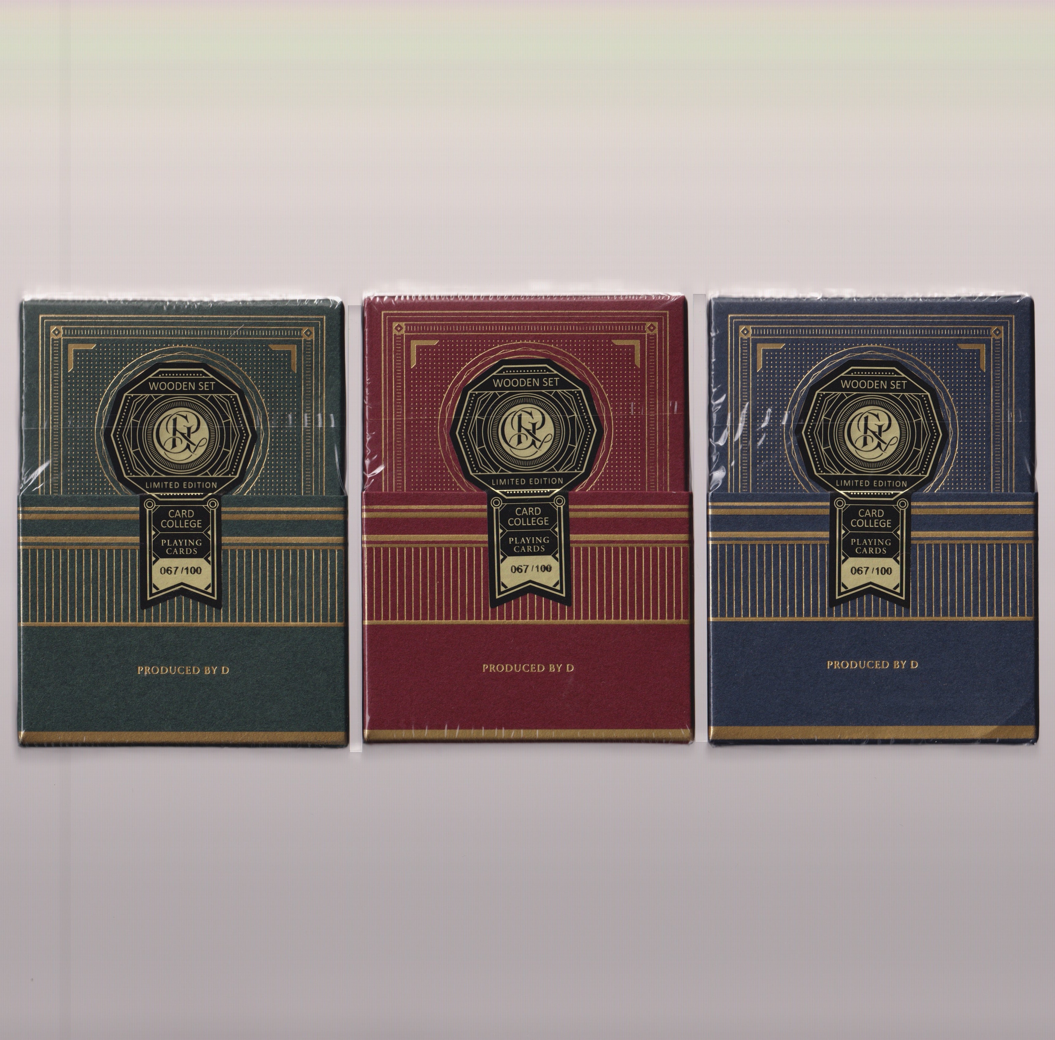 Card College Walnut Deluxe Box Set #067/100[AUCTION]