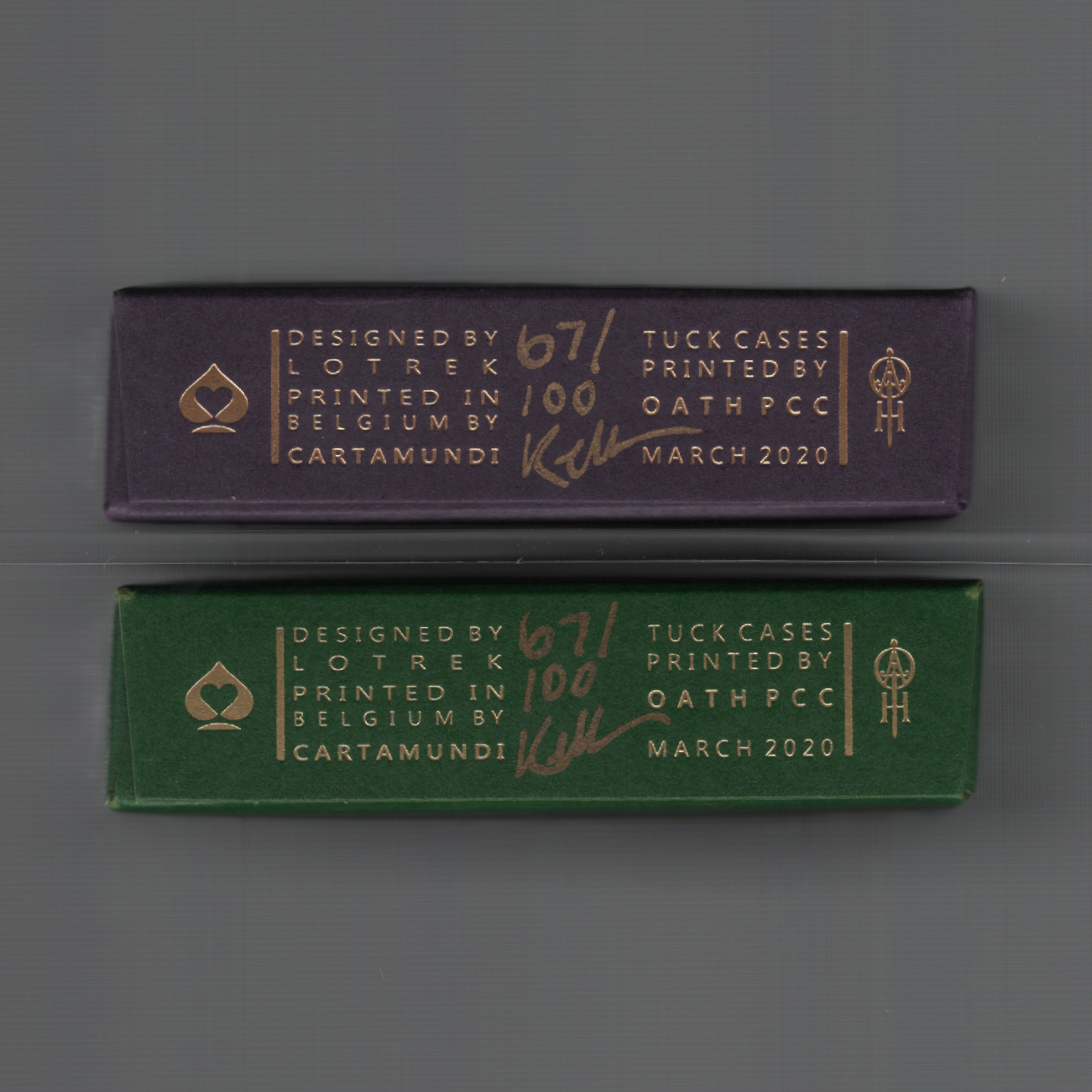 Charmers Green & Purple Gilded (#067/100) [AUCTION]
