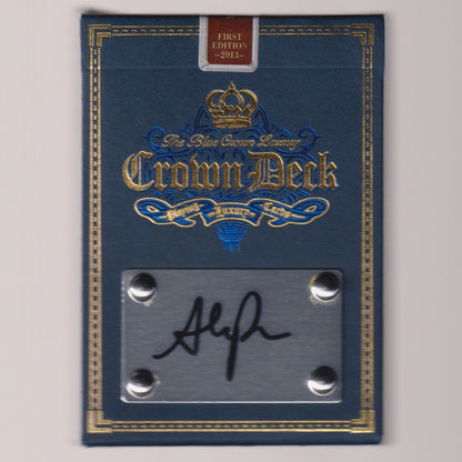 The Crown Deck (Blue Handmade Luxury Edition) [AUCTION]