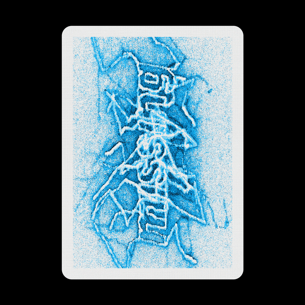 Current (Cobalt) Playing Cards