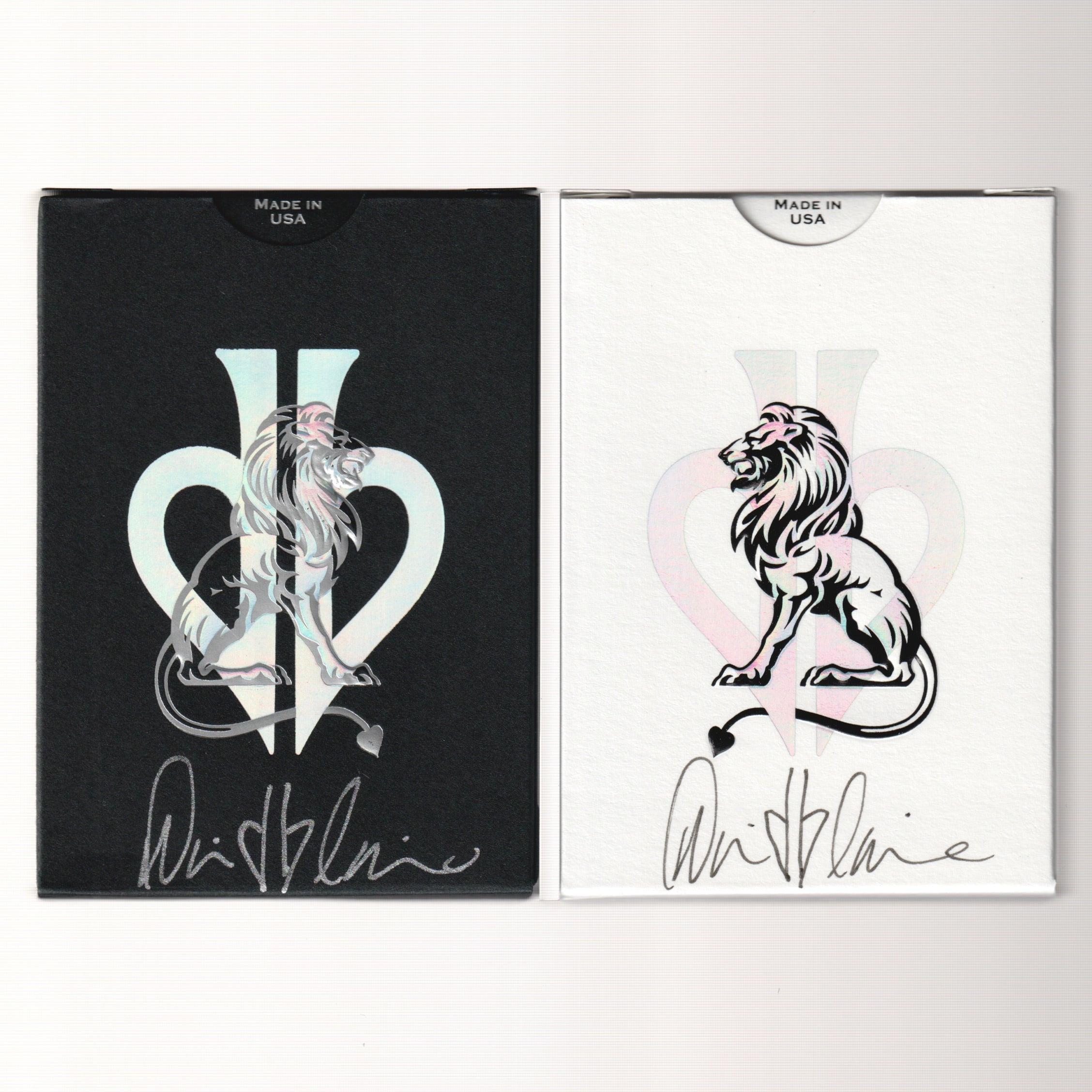 Signed Lions X (Black & White Set) [AUCTION]