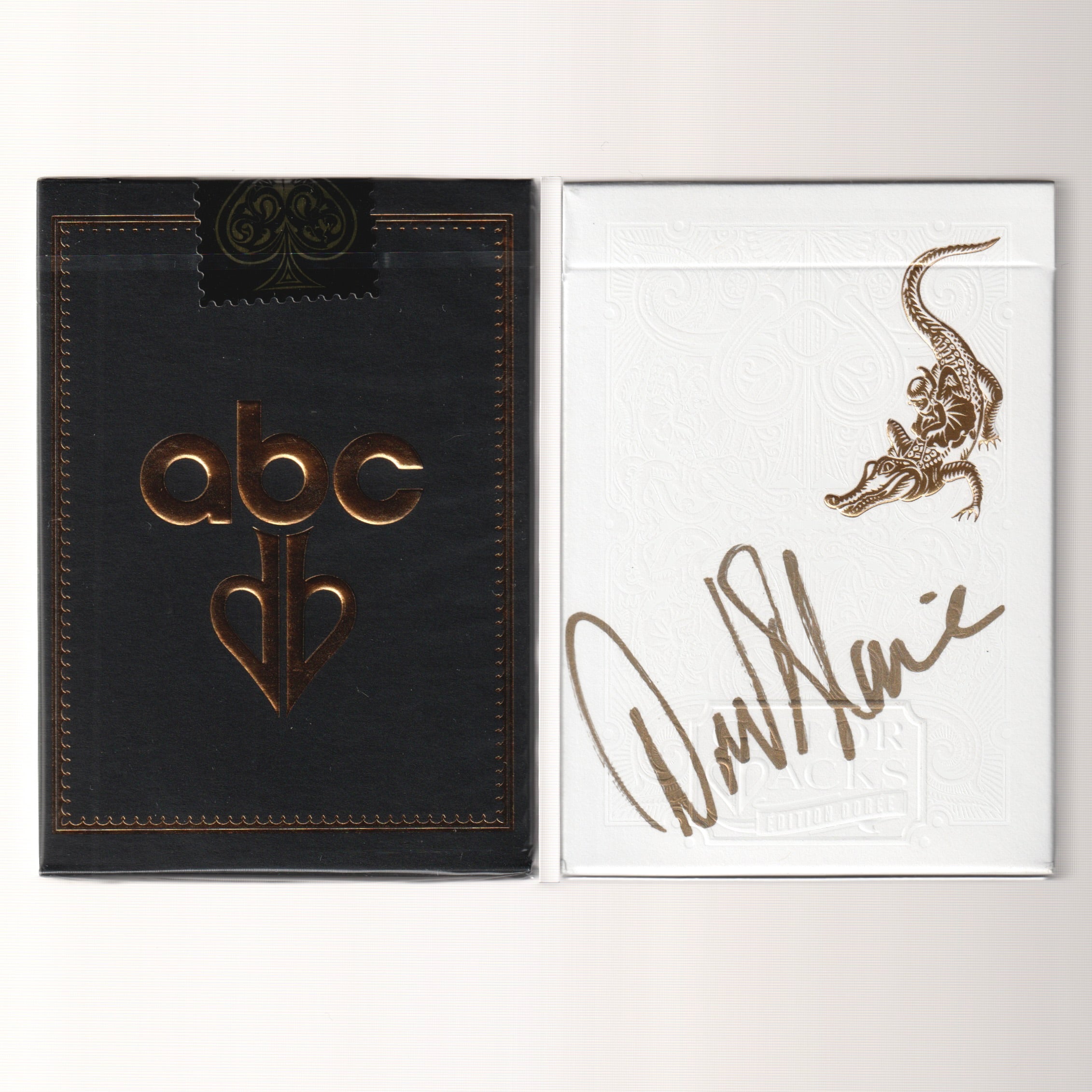 David Blaine Box Set (ABC & Signed Gold/Dorée Gatorbacks) [AUCTION]