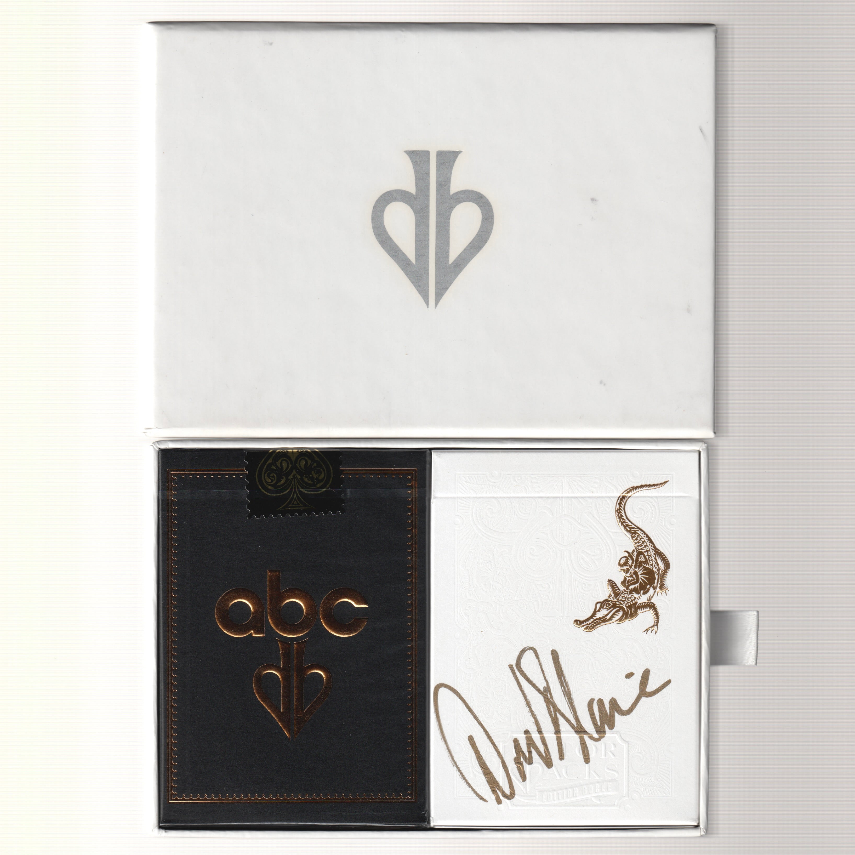 David Blaine Box Set (ABC & Signed Gold/Dorée Gatorbacks) [AUCTION]