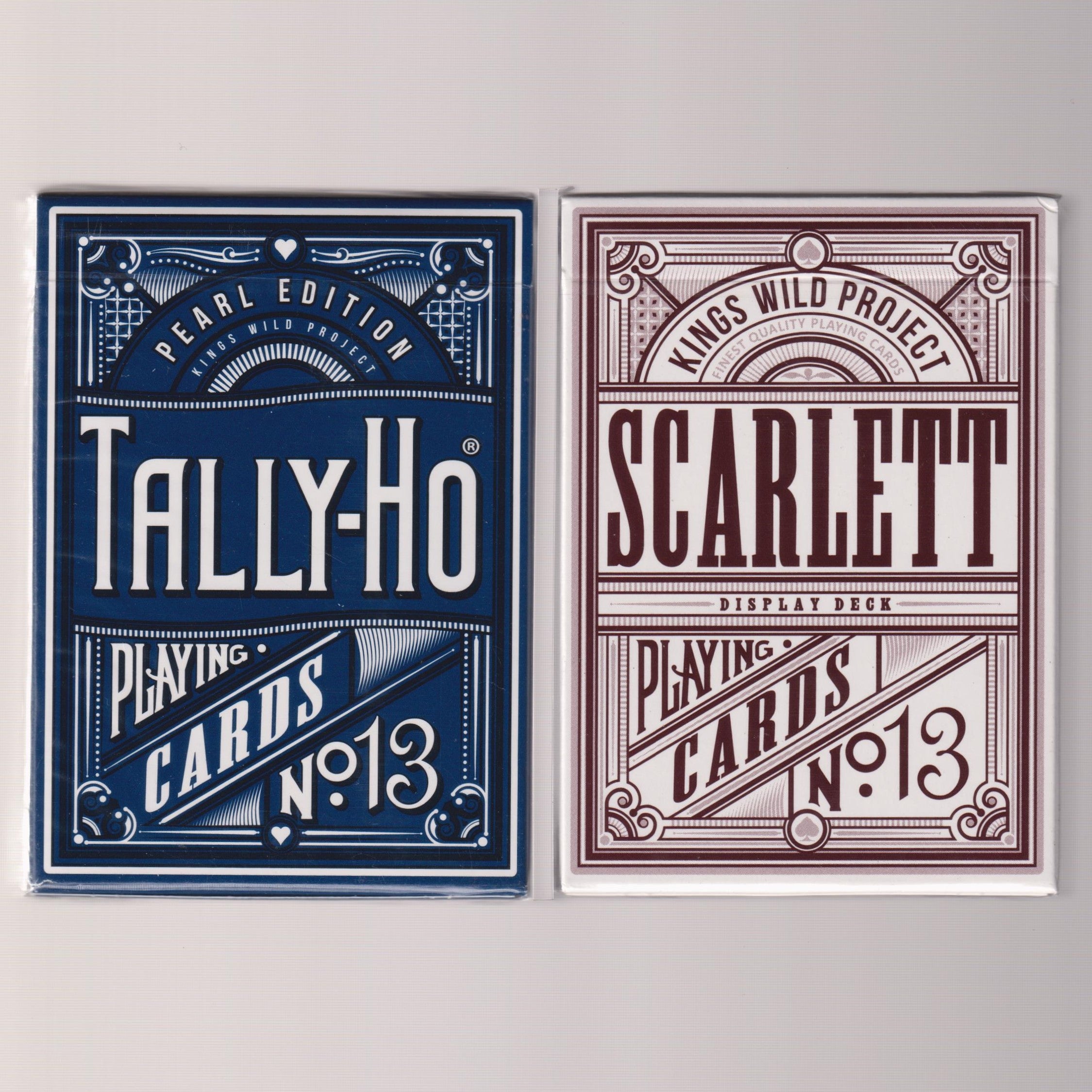 Tally-Ho Pearl Players & Scarlett Display Deck [AUCTION]