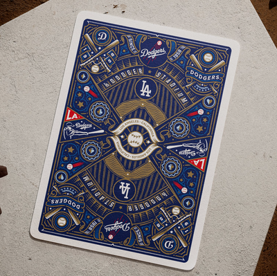 Los Angeles Dodgers Playing Cards