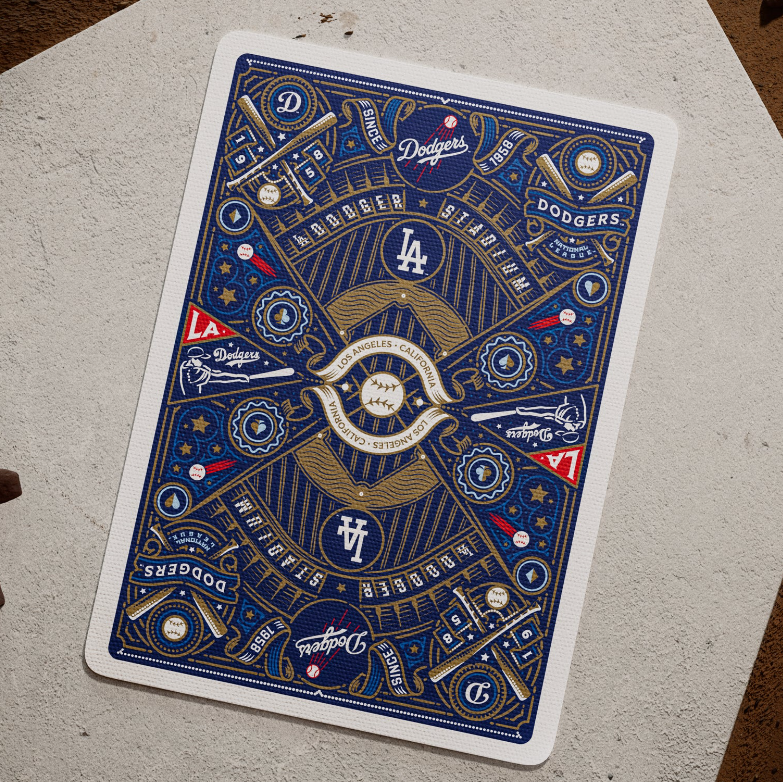 Los Angeles Dodgers Playing Cards