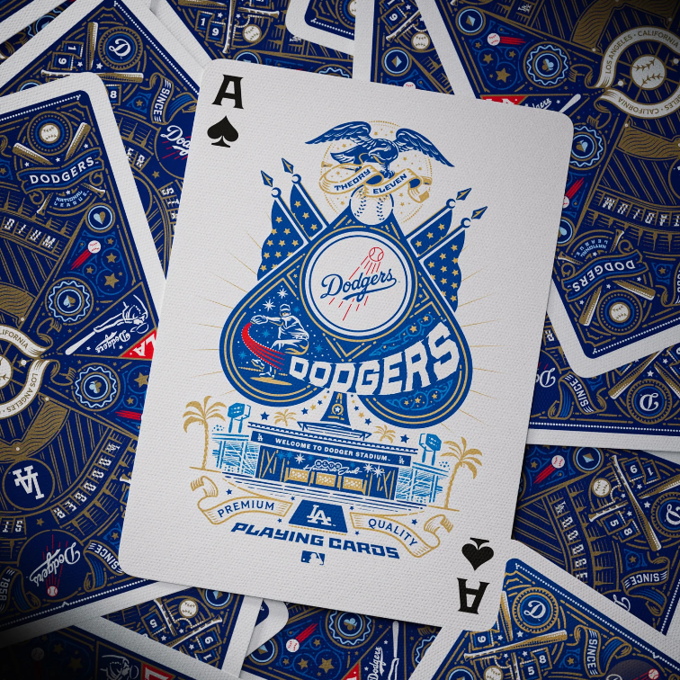 Los Angeles Dodgers Playing Cards