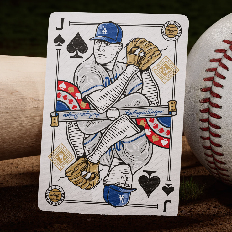 Los Angeles Dodgers Playing Cards