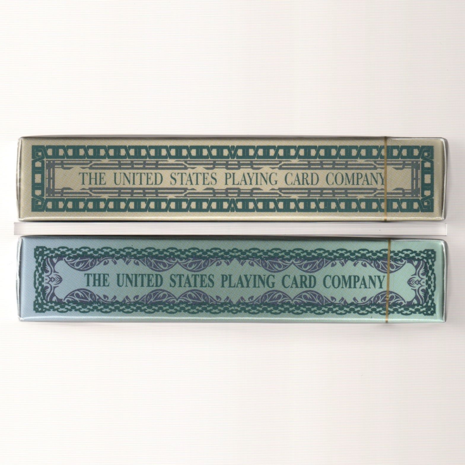 Bicycle Dragonfly Teal & Tan Gilded Editions [AUCTION]