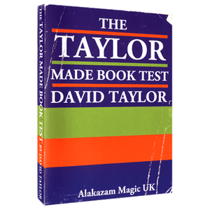 Taylor Made Book Test by David Taylor video DOWNLOAD