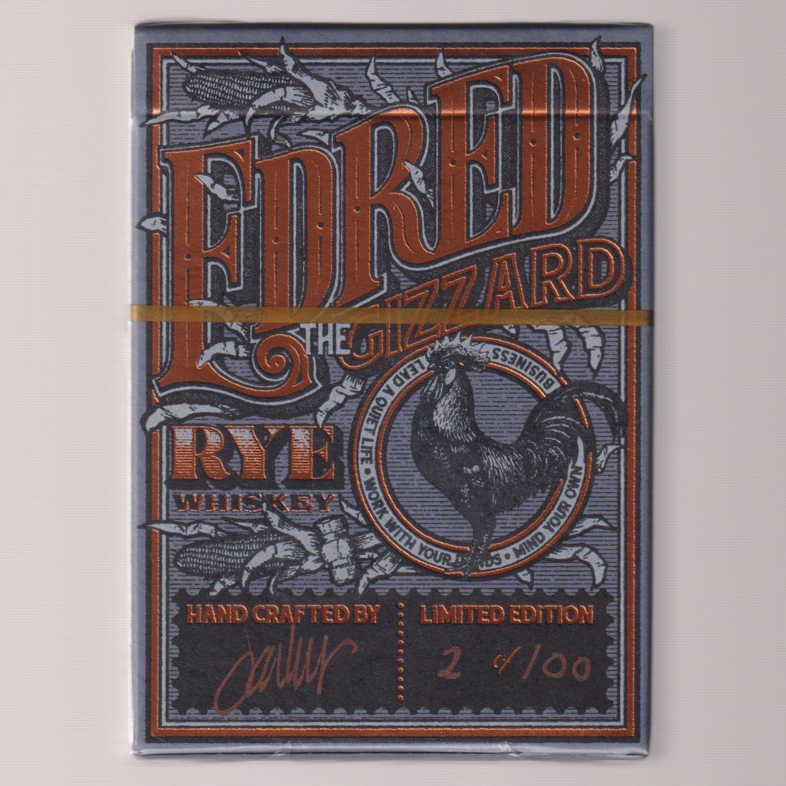 Edred the Gizzard (Gilded, #2/100) [AUCTION]