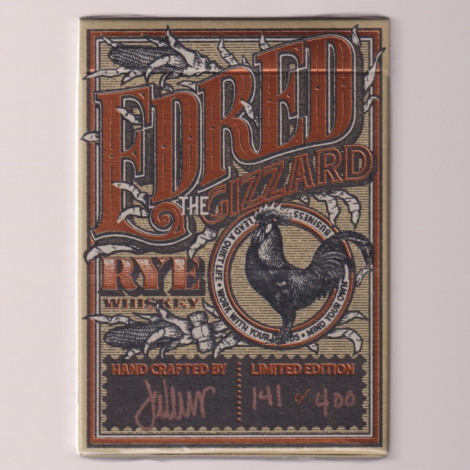 Edred the Gizzard (Limited Edition #141/400) [AUCTION]