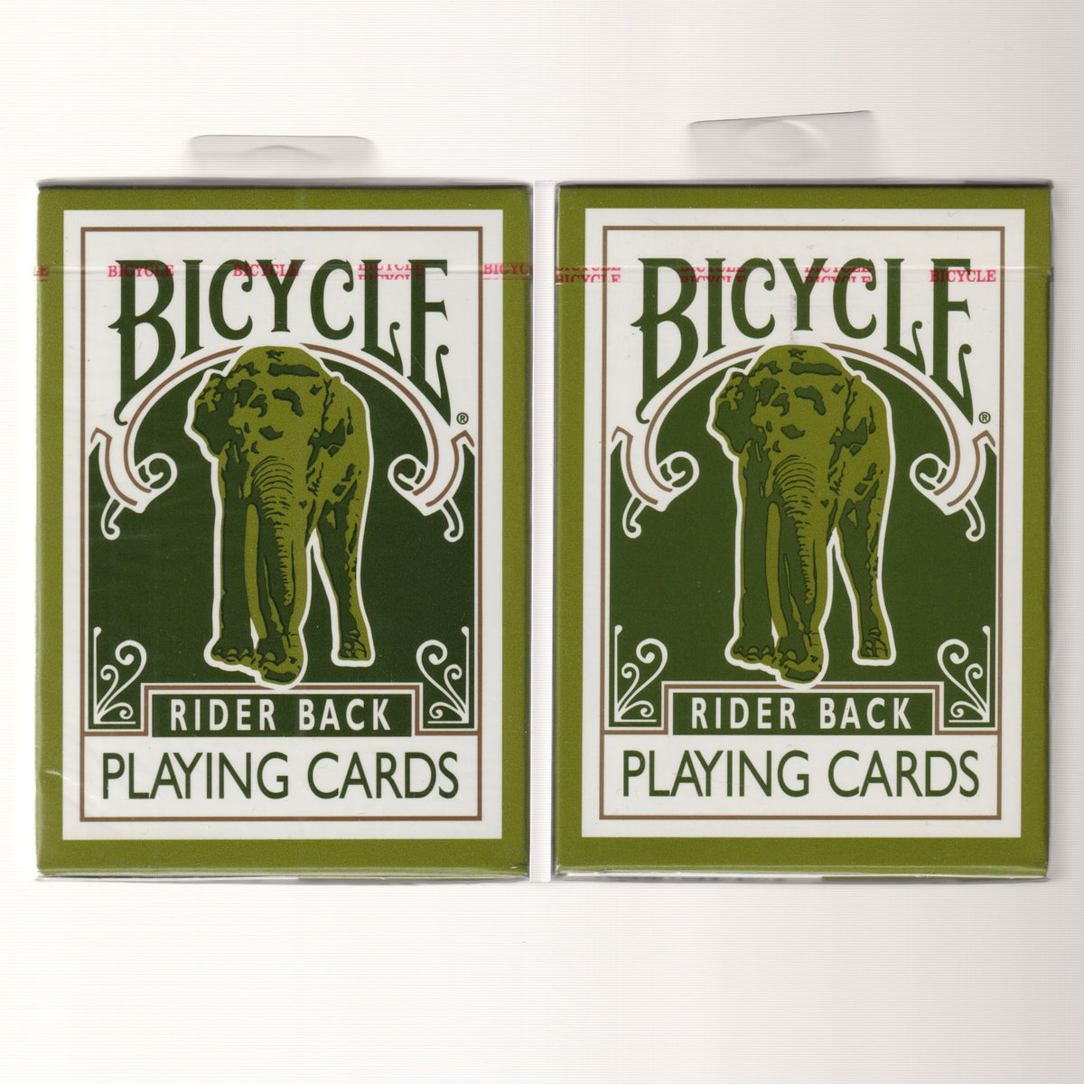 Bicycle Elephant Green Tsunami (Blue & Red Seal) [AUCTION]