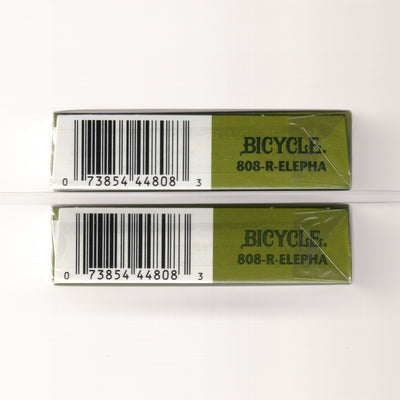 Bicycle Elephant Green Tsunami (Blue & Red Seal) [AUCTION]