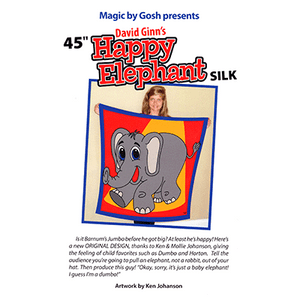 Happy Elephant Silk (45 inch) by David Ginn and Goshman - Tricks