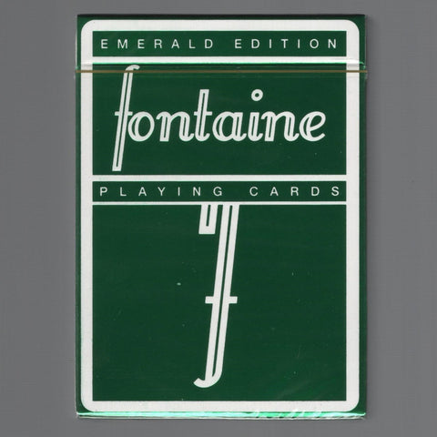 Fontaine: Emerald Edition Playing Cards