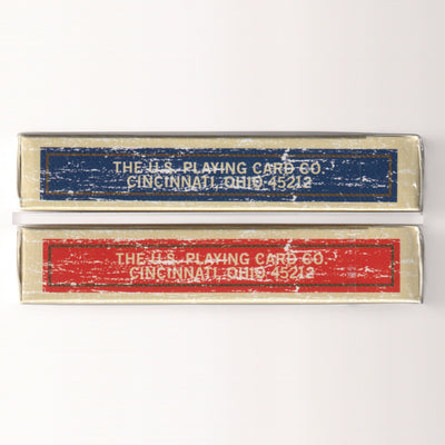 Bicycle Faded Deck (Red & Blue) [AUCTION]