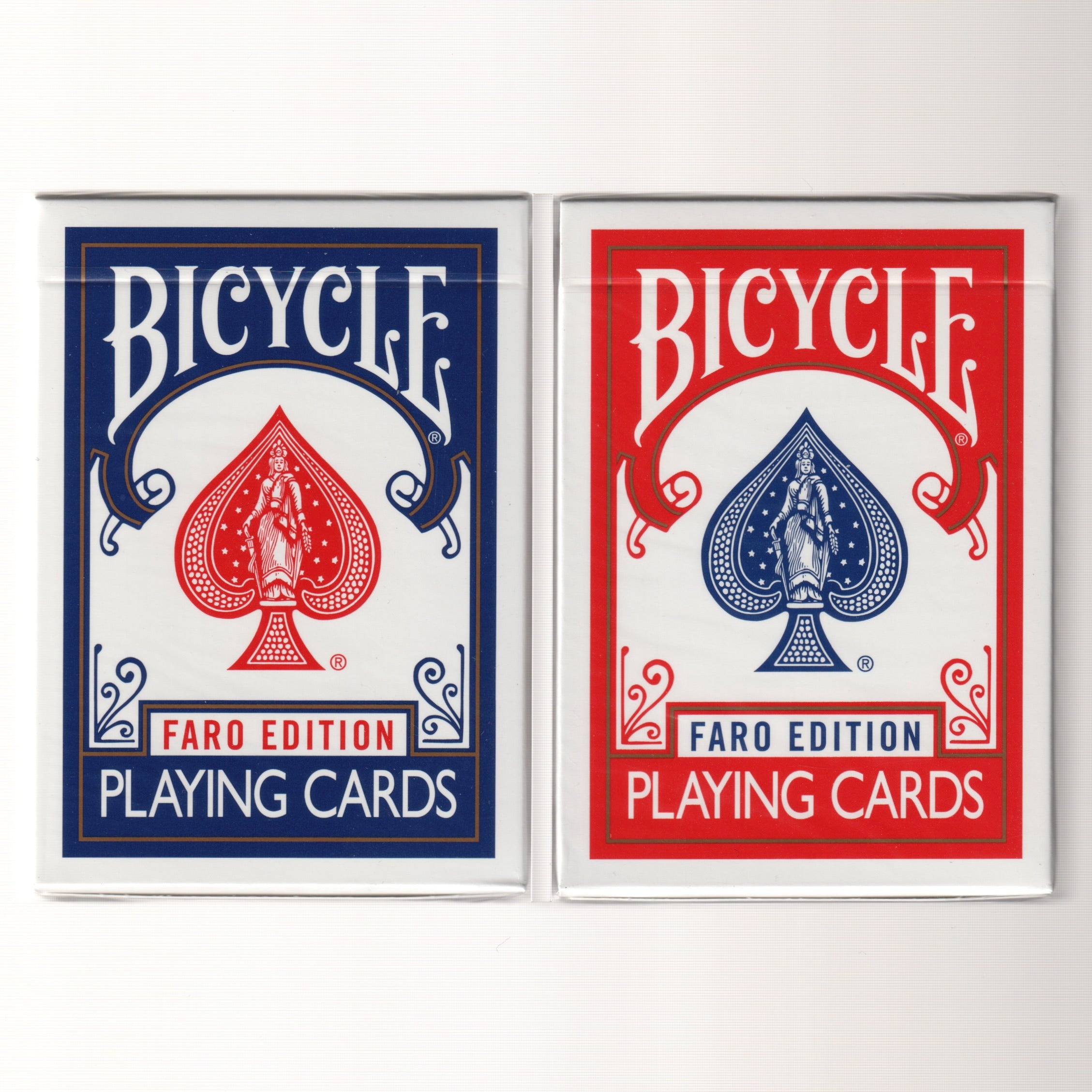 Bicycle Faro Edition (Red & Blue) [AUCTION]