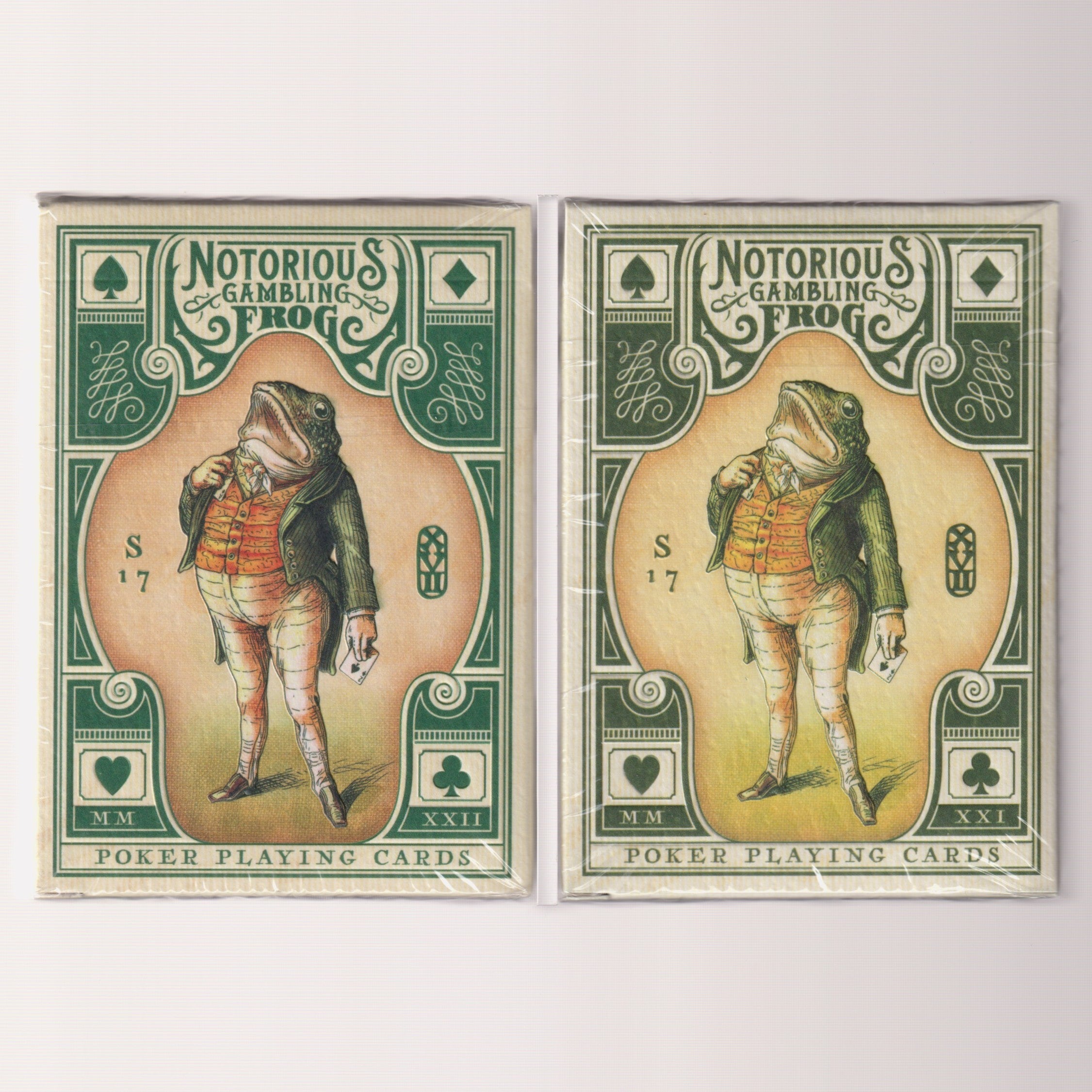 Notorious Gambling Frog Green Set [AUCTION]