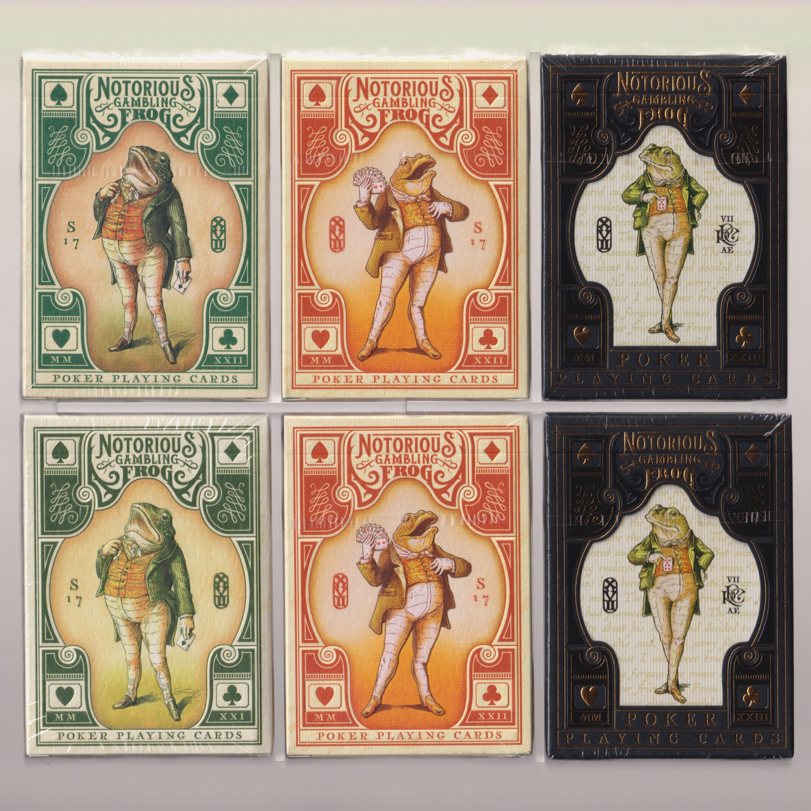 Notorious Gambling Frog Set [AUCTION]