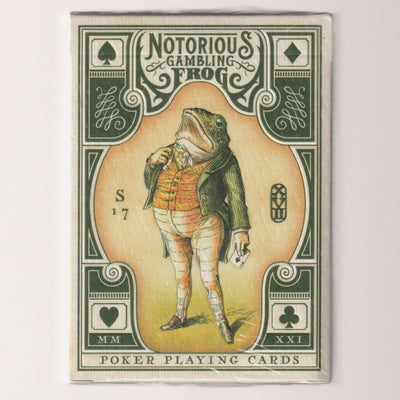 Notorious Gambling Frog (Green, Gilded) [AUCTION]