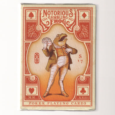 The Notorious Gambling Frog (Orange, Patreon #600/600) [AUCTION]