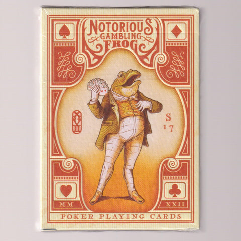 Notorious Gambling Frog (Orange Patreon Edition, #136/600) [AUCTION]
