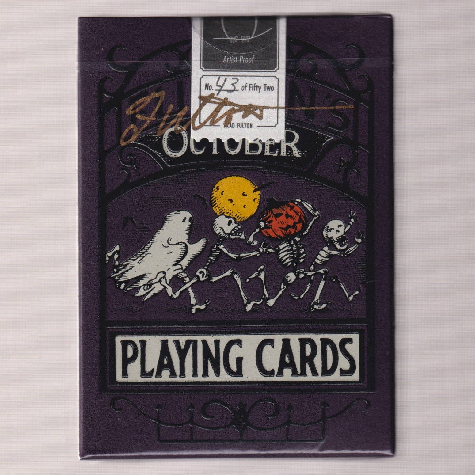 Fulton's October V3 Signed Artist Proof #43/52 [AUCTION]