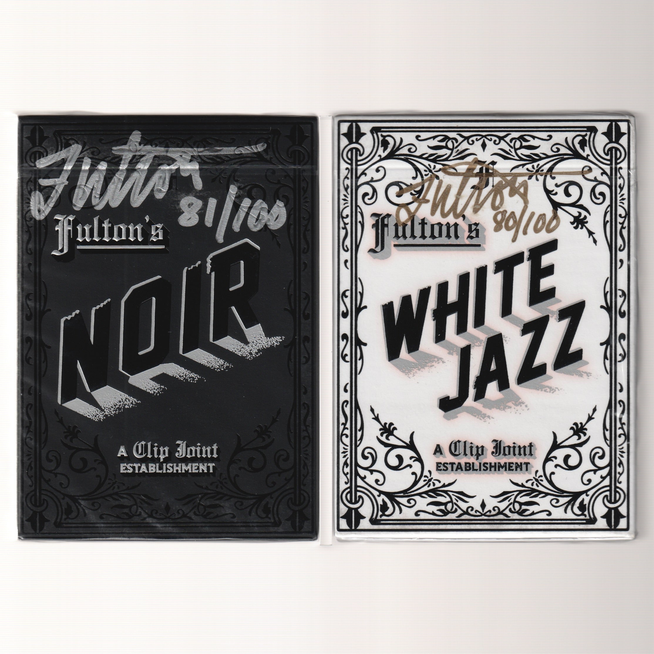 Fulton's Noir & White Jazz (Signed Editions) [AUCTION]