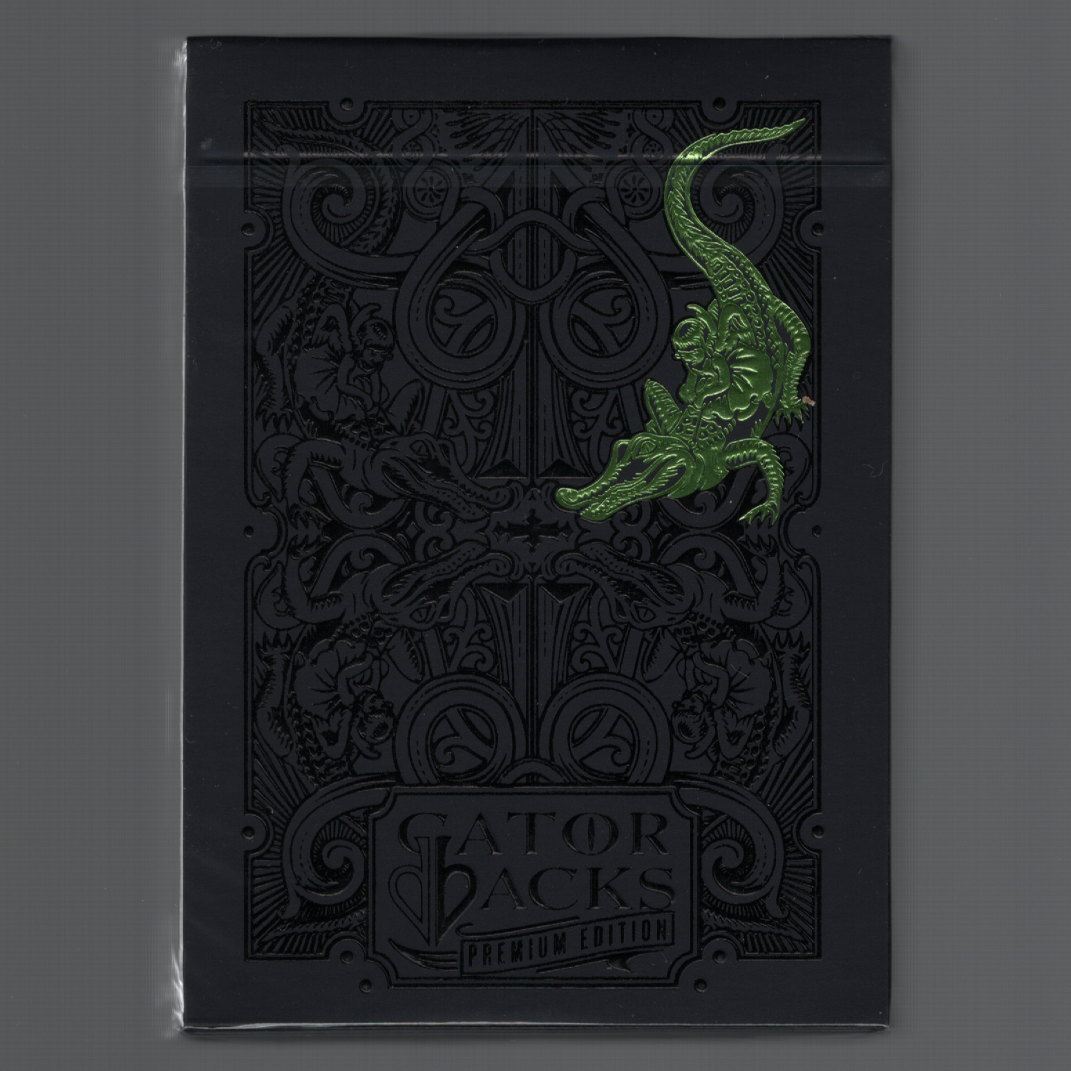 Green Gatorback [AUCTION] – SoCal Playing Cards