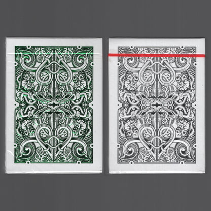 Gatorbacks (Metallic Green/Metallic Silver Signed by David Blaine) [AUCTION]