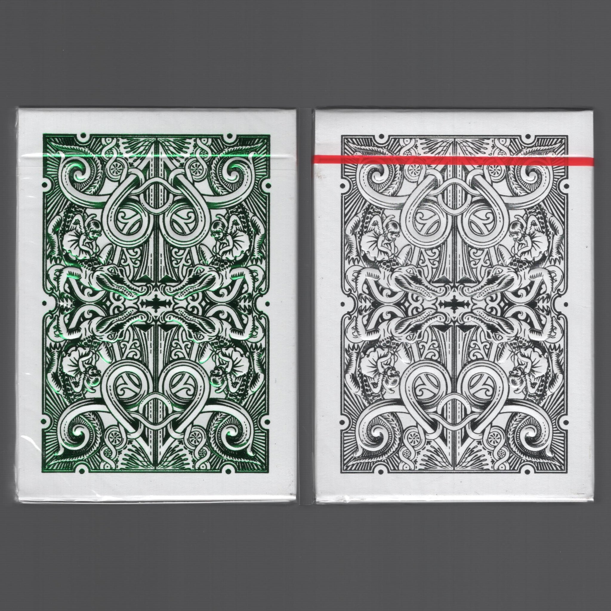 Gatorbacks (Metallic Green/Metallic Silver Signed by David Blaine 