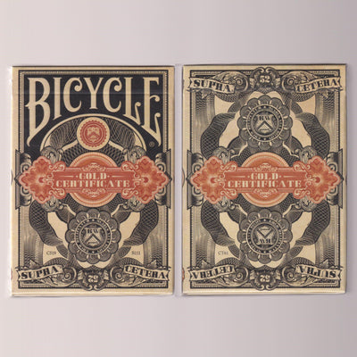 Gold Certificate Bicycle & Unbranded Editions (2013) [AUCTION]