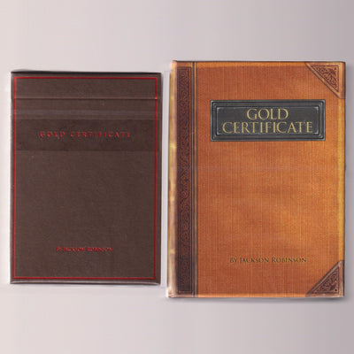 Gold Certificate Foiled (Limited & Gilded) [AUCTION]