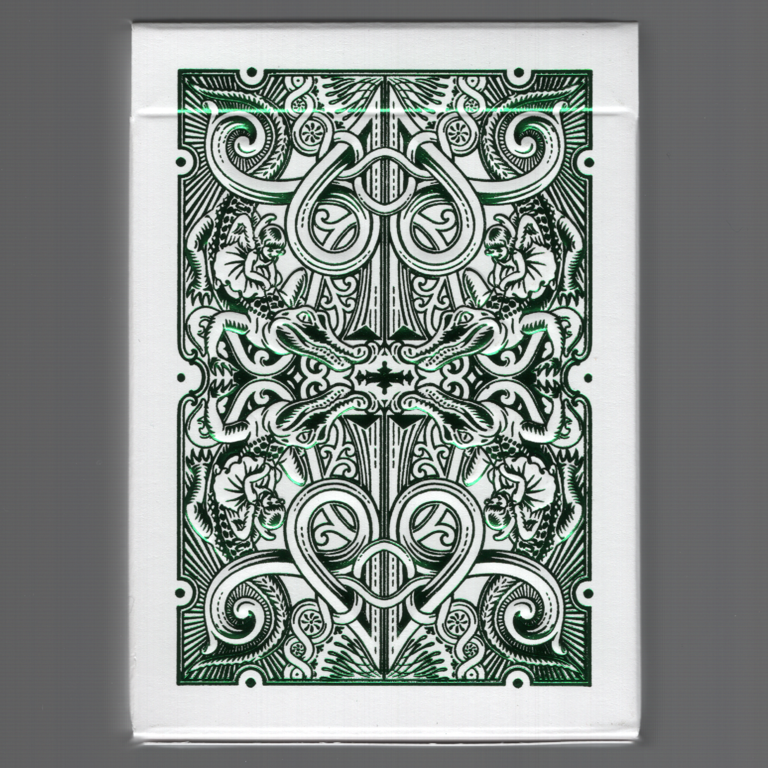 Green Metallic Gatorback (David Blaine Signed) [1-DAY AUCTION!]