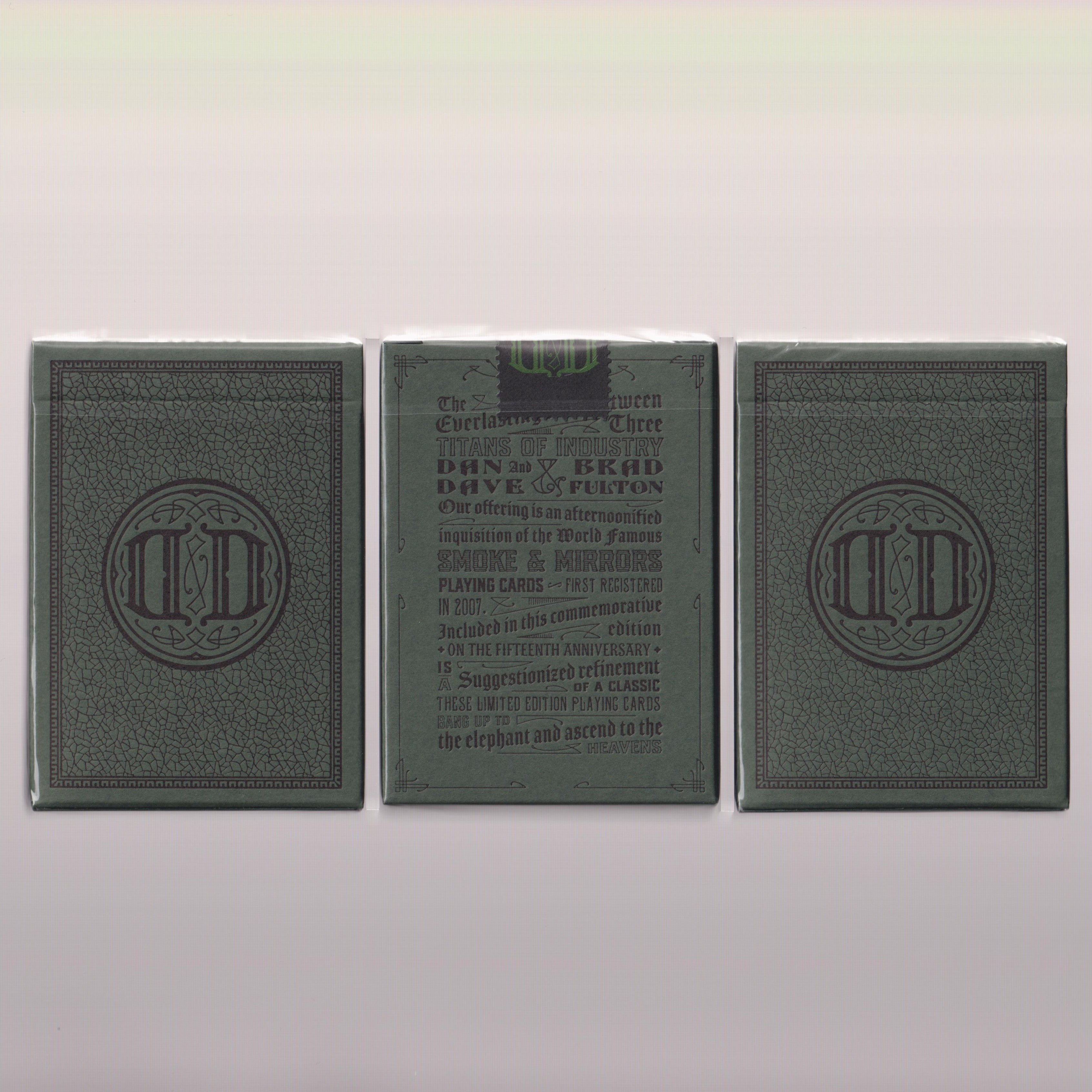 Smoke & Mirrors Anniversary Green Edition (Standard, Gold & Silver Gilded) [AUCTION]