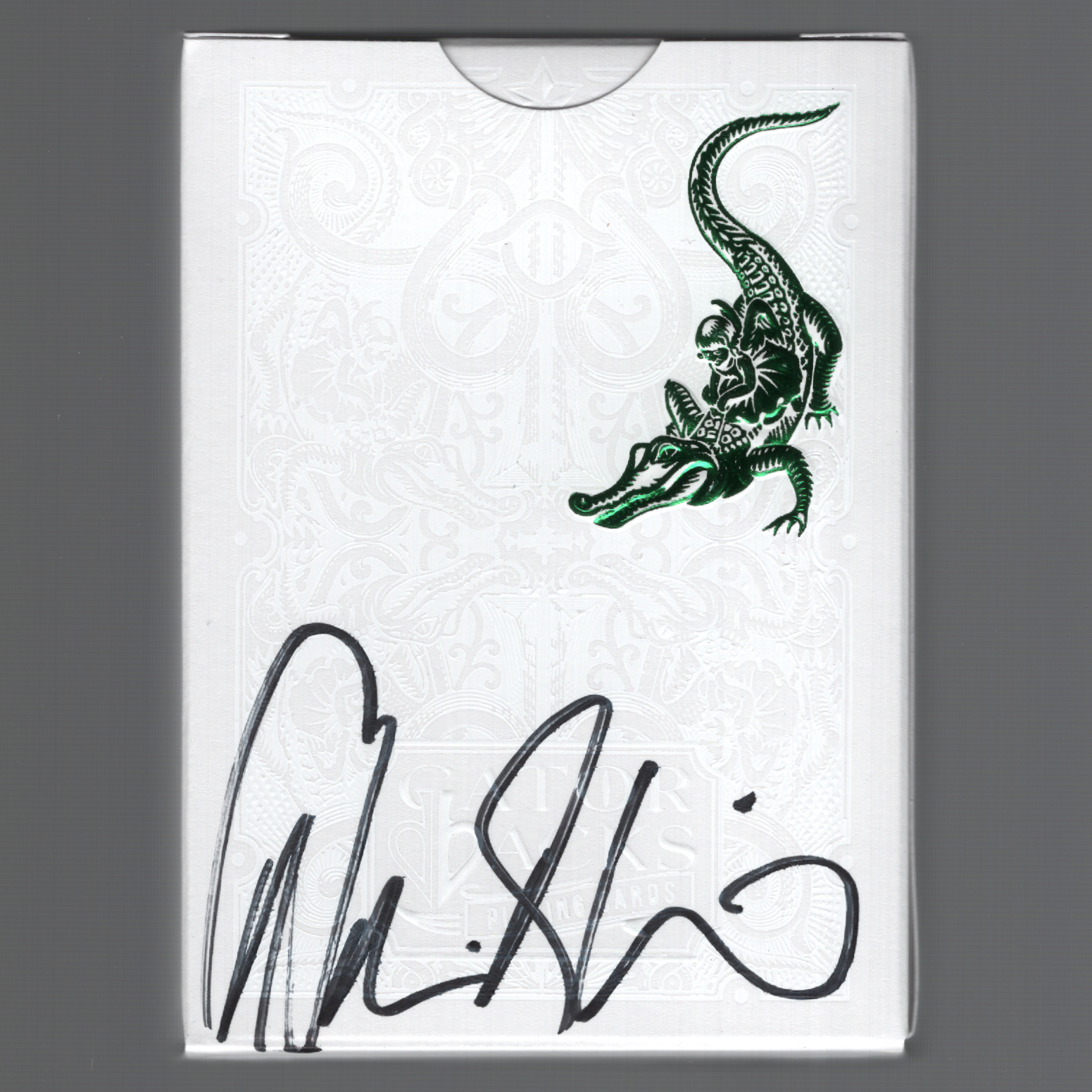 Gatorbacks (Metallic Green/Signed by David Blaine) [AUCTION