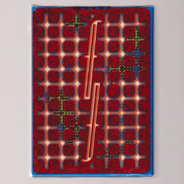 Grid (Red) Playing Cards