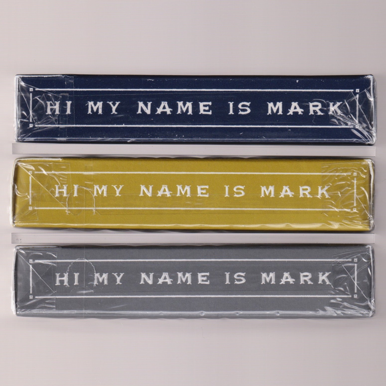 Hi My Name Is Mark Set [AUCTION]