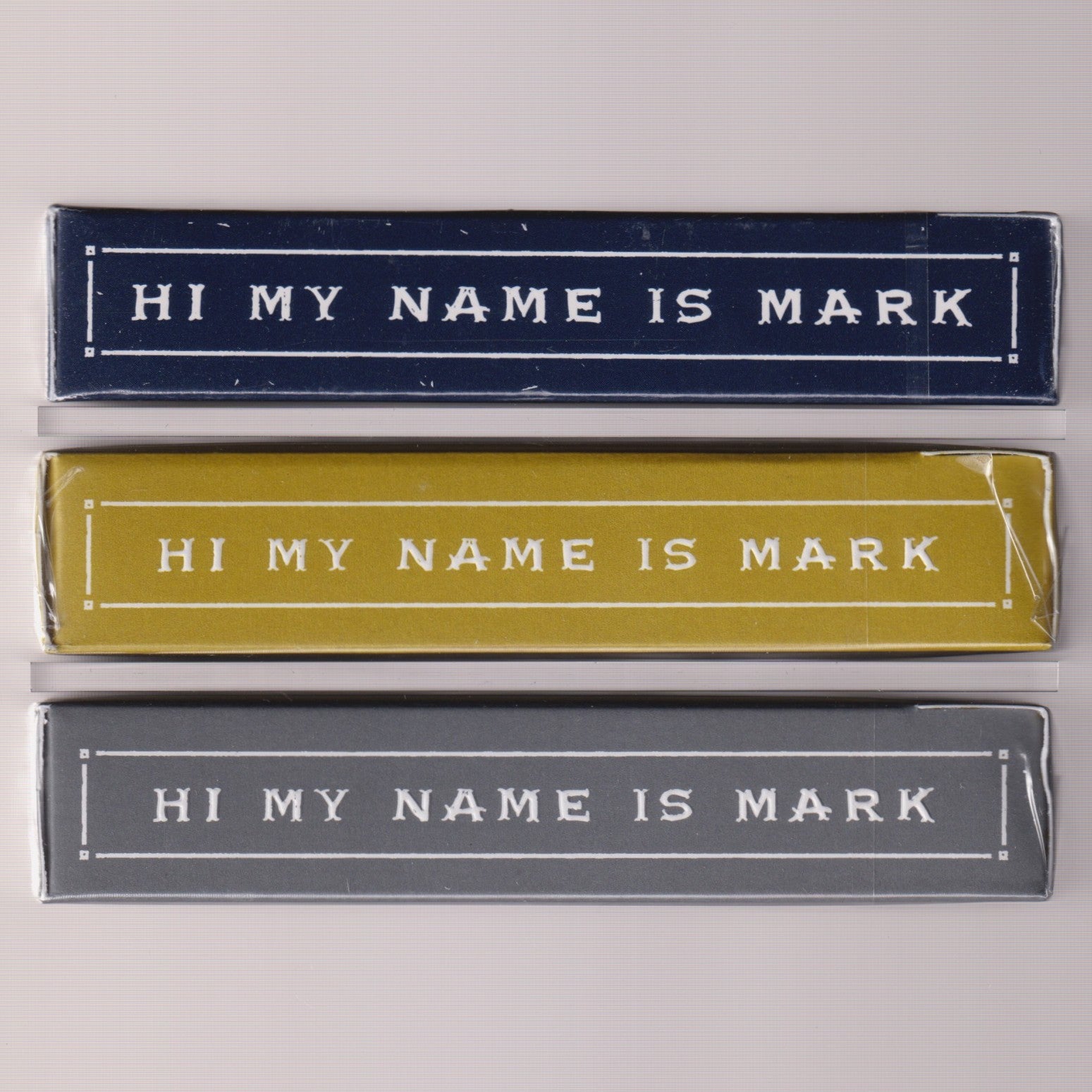 Hi My Name Is Mark Set [AUCTION]