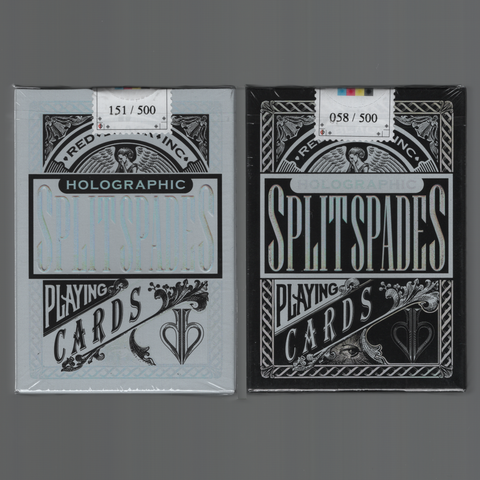Holographic Split Spades Set [AUCTION]