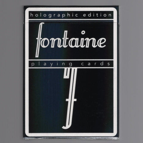 Fonatine: Holographic Black Edition Playing Cards