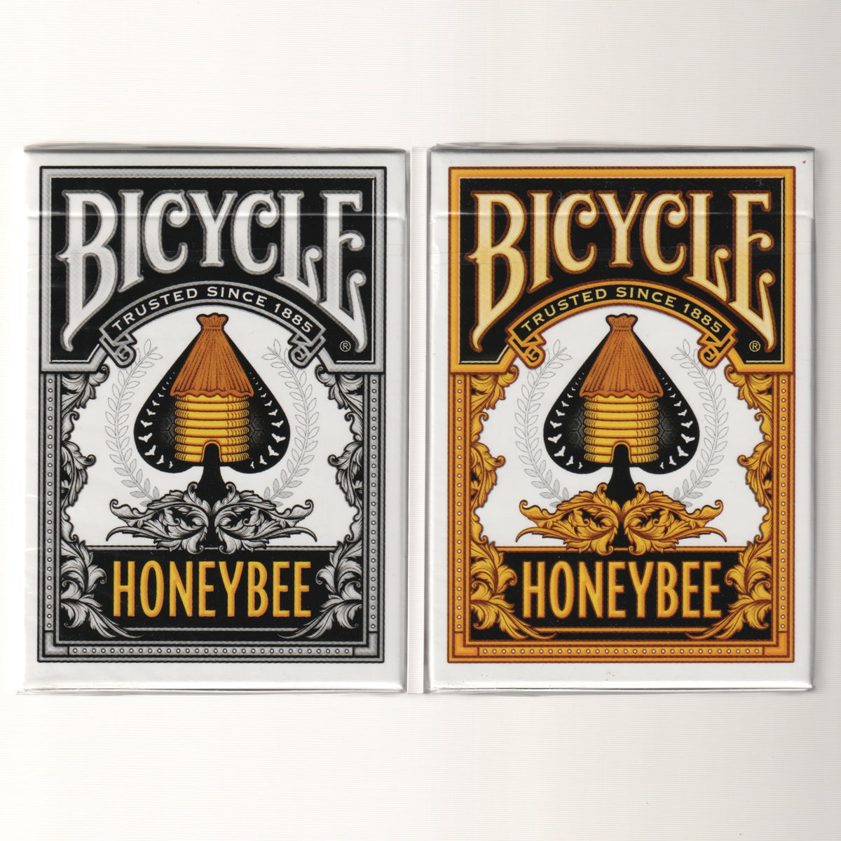 Bicycle Honeybee (Gilded, Black & Yellow) [AUCTION]