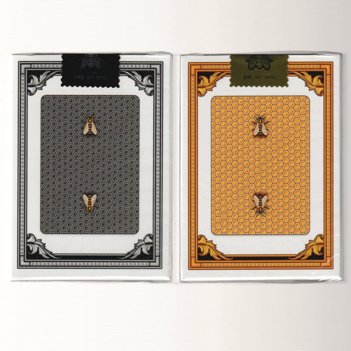 Bicycle Honeybee (Gilded, Black & Yellow) [AUCTION]