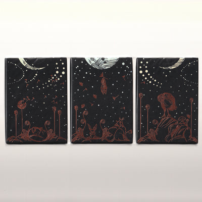 Under The Moon Inner Circle Triptych Set (#010/150) [AUCTION]